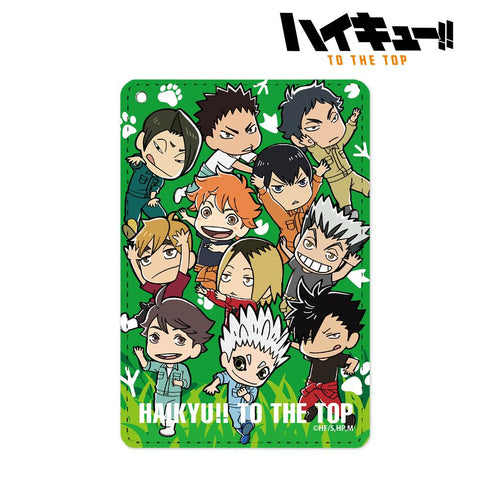 『ハイキュー!! TO THE TOP × 東武動物公園』ちびキャラ 飼育係ver. 1ポケットパスケース【202506再販】